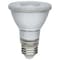 Satco 7 Watt Econo LED PAR20 3000K 35 Degree Beam Angle Medium Base 120-277 Volt Silver Finish S11494 - alternate 1